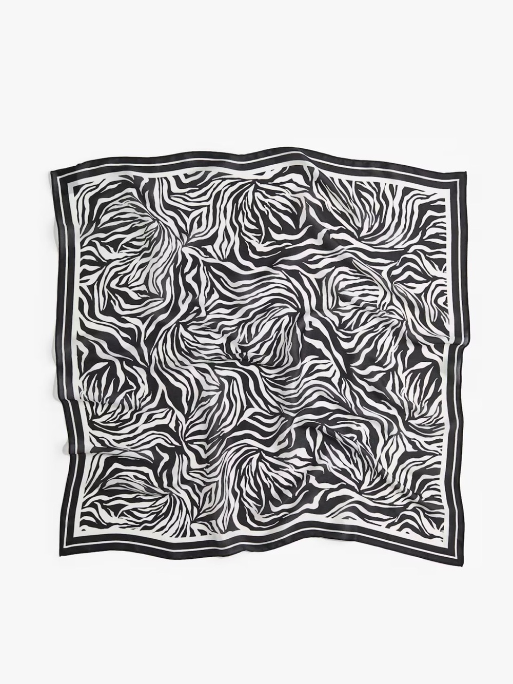 H&M Zebra patterned scarf